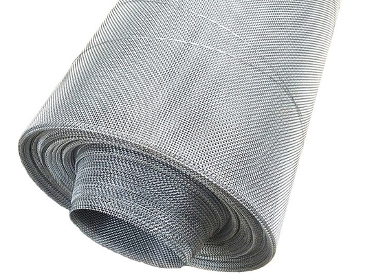 Plain Weave Stainless Steel Woven Wire Mesh High Temperature Resistance 52.7% Open Area