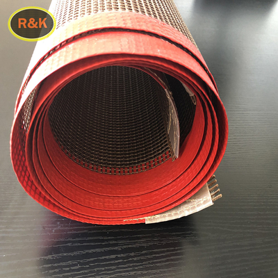 Heat Resistant Uv Dryer Ptfe PTFE Mesh Conveyor Belt For Carpet Mat
