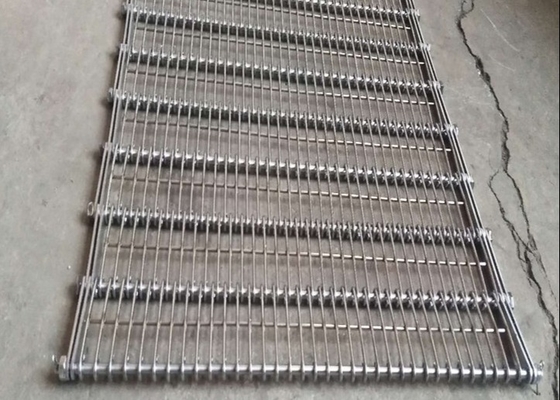 Chain Driven Eye Link Conveyor Belt 316 Stainless Steel Wire Mesh