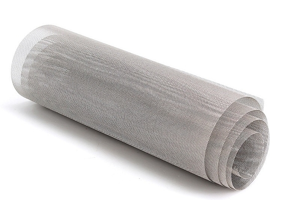 Wooden Box Package Stainless Steel Woven Wire Mesh Chemicals Uing 30 Mesh