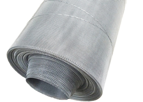 Plain Weave stainless woven mesh High Temperature Resistance 52.7% Open Area