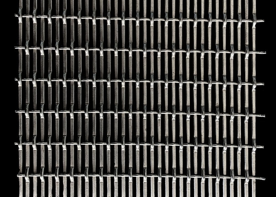 Anti-Corrosion 304 Stainless Steel Hotel Facade Architectural Wire Cable Mesh