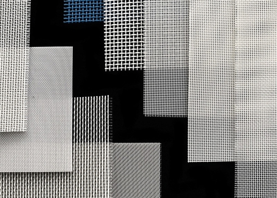 100% Polyester Good Air Permeability Non-Revealed Acid And Alkali Resisting Polyester Mesh Screen For Sludge Dewatering