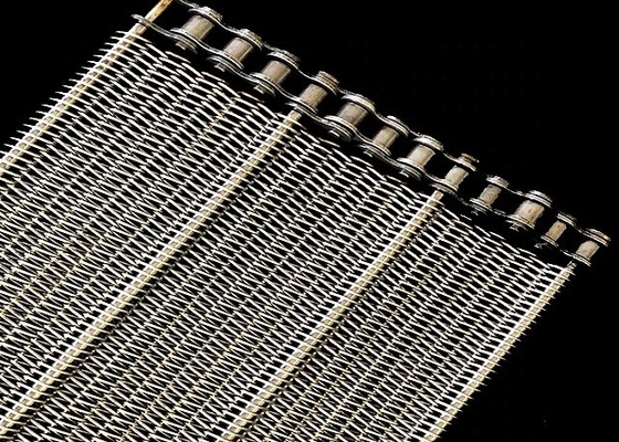 Durable and best-selling stainless steel mesh chain conveyor belts, woven nets, and metal belts