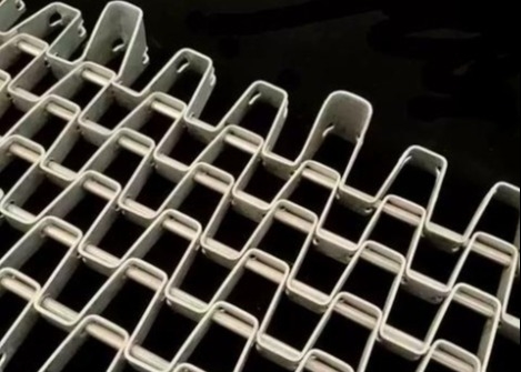 High Temperature Resistance SUS310 Flat Wire Mesh Belt For Furnace