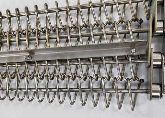 Metal Stainless Steel Wire Mesh Belt Conveyor Belt Woven Chain Link Conveyor Belt For Food Industry