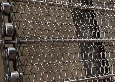 Oven Use 304 Stainless Steel Chain Mesh Belt High Temperature Resistant