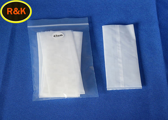 Food Grade Empty Nylon Tea Bags With Ultrasonic Welding Screen Printing Material