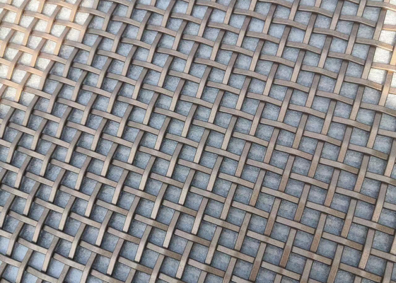 1.0mm قطر امتداد شبكة سلكية معمارية ديكور الفولاذ المقاوم للصدأ المنسوجة
