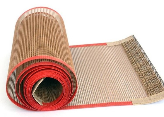 المقاومة للحرارة شبكة الألياف الزجاجية Ptfe أحزمة ناقلة هواء جيدة