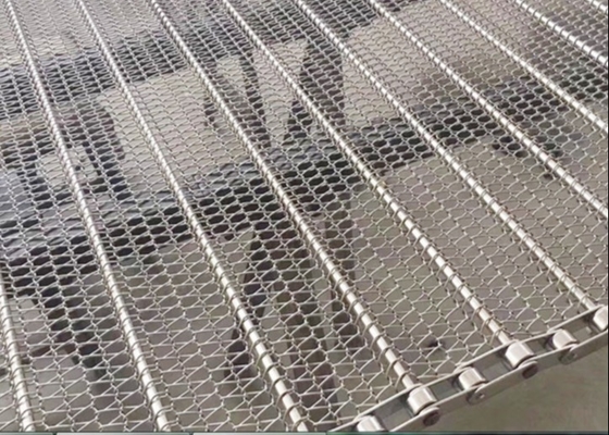مكافحة الصدأ سلسلة ربط الحزام الناقل قطرها 0.8-4mm