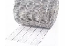1-3mm قطر شقة مرنة الحزام الناقل Sus304 شبكة الأسلاك