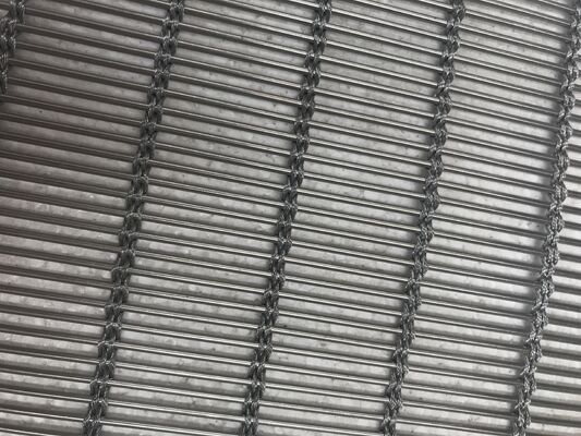 شبكة الحائط الساتر المعدنية المصنوعة من الفولاذ المقاوم للصدأ المخصصة لشاشات الشبكات المعدنية المزخرفة