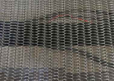 316L SS شبكة الغذاء حزام عرض 200MM-5000MM سهلة نظيفة لتبريد الأغذية