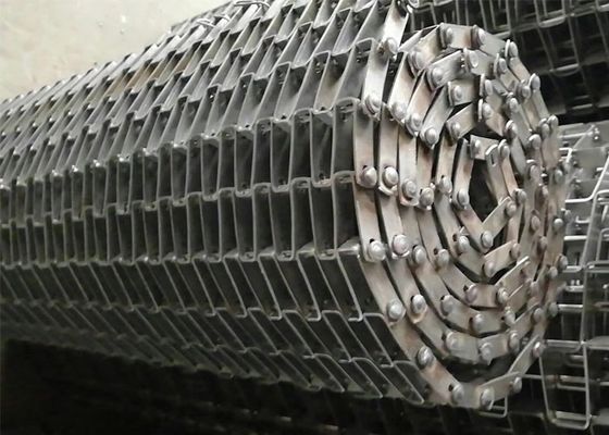 304/316 Ss حزام سير سير شبكي مسطح للطعام يمكن نقل الطعام