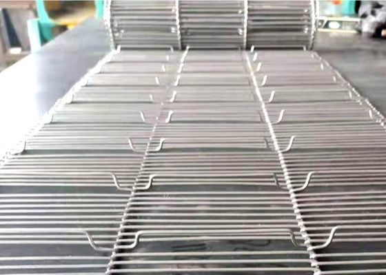 SGS 1 متر العرض 304 الفولاذ المقاوم للصدأ الحزام المرن المسطح