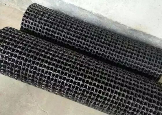 30 سم عرض الحمل الثقيل الحديد المجلفن الحزام السلكي المسطح