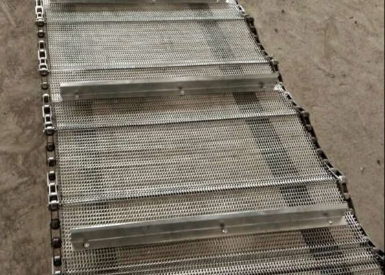 تنظيف الذرة الغذاء الصف 316l SS حزام ناقل شبكة سلسلة