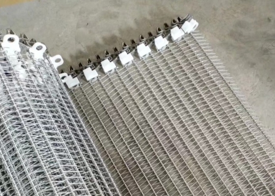 30 سم عرض Sus316 Ss شبكة سلكية حزام المعجنات التجميد