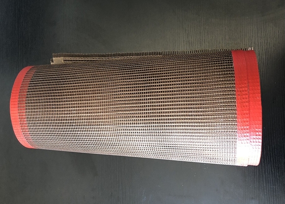 التآكل الكيميائي PTFE المطلي بالألياف الزجاجية الحزام الناقل لآلة طباعة الأشعة فوق البنفسجية